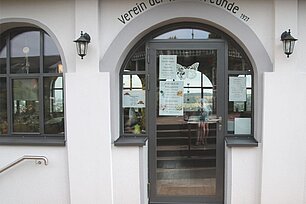 Eingangsbereich der Gaststätte - Foto: Ute Maria Meiser